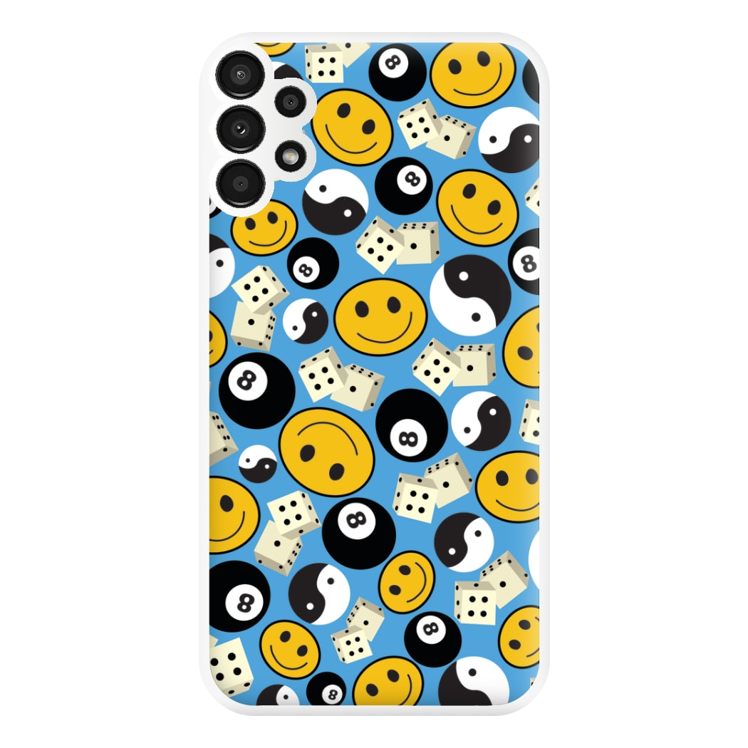 8 Ball Pattern - Skate Aesthetic  Phone Case for Galaxy A13