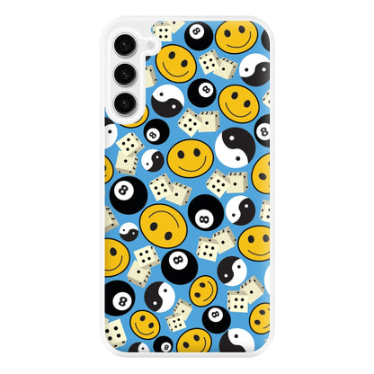 8 Ball Pattern - Skate Aesthetic  Phone Case for Galaxy S23FE