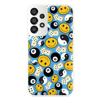 8 Ball Pattern - Skate Aesthetic  Phone Case for Galaxy A33