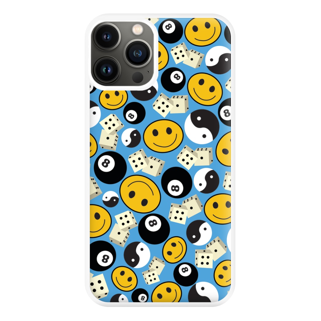 8 Ball Pattern - Skate Aesthetic  Phone Case for iPhone 11 Pro Max