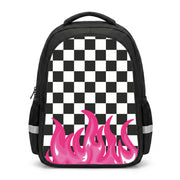 Pink Flame - Skate Aesthetic  Backpack 1