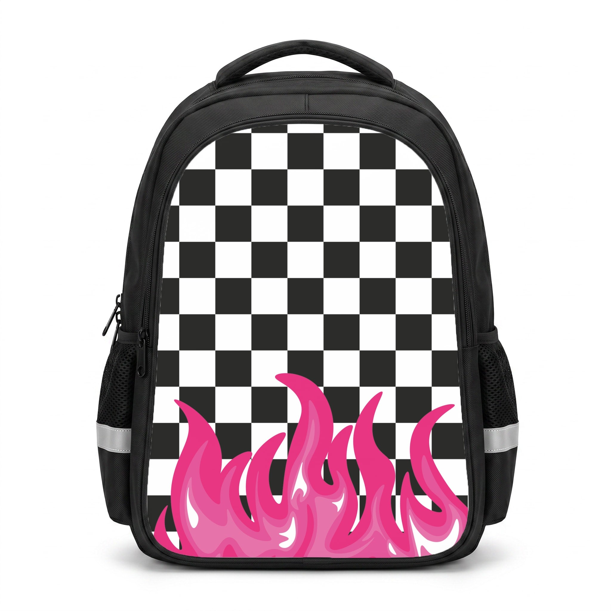 Pink Flame - Skate Aesthetic  Backpack