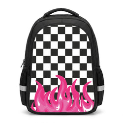 Pink Flame - Skate Aesthetic  Backpack