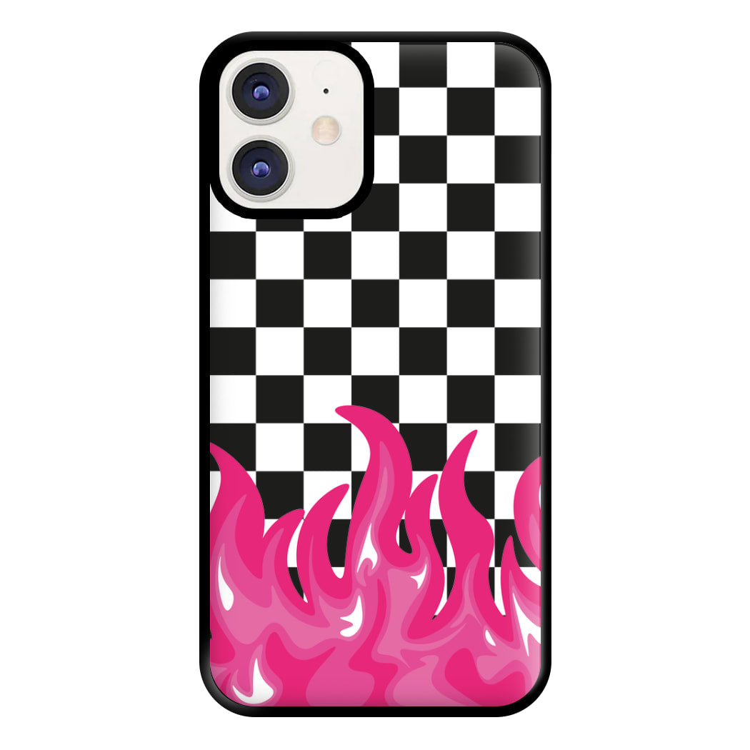 Pink Flame - Skate Aesthetic  Phone Case for iPhone 11