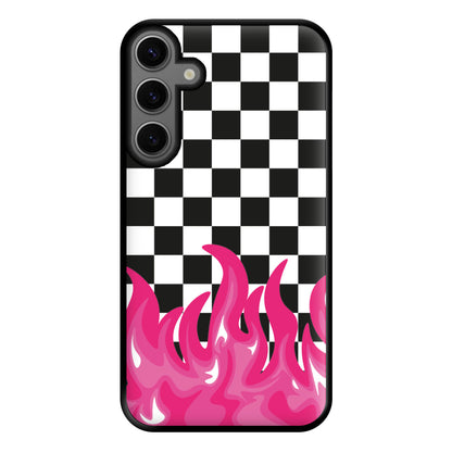 Pink Flame - Skate Aesthetic  Phone Case for Galaxy S23FE