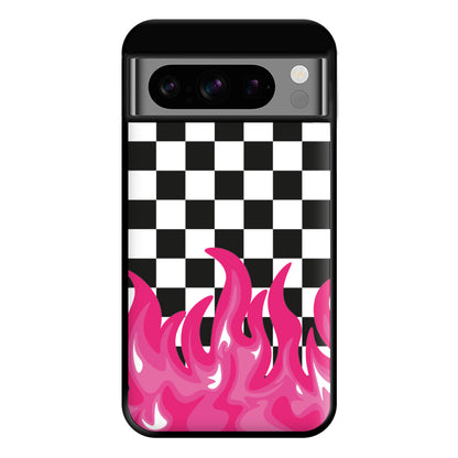 Pink Flame - Skate Aesthetic  Phone Case for Google Pixel 8 Pro