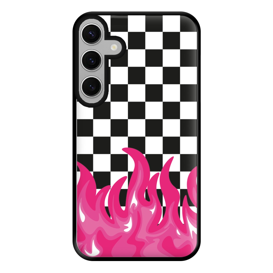 Pink Flame - Skate Aesthetic  Phone Case for Galaxy S24FE