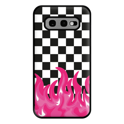 Pink Flame - Skate Aesthetic  Phone Case for Galaxy S10e