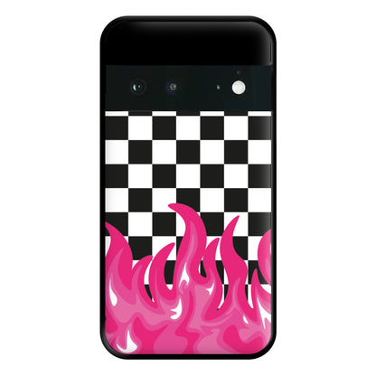 Pink Flame - Skate Aesthetic  Phone Case for Google Pixel 6a