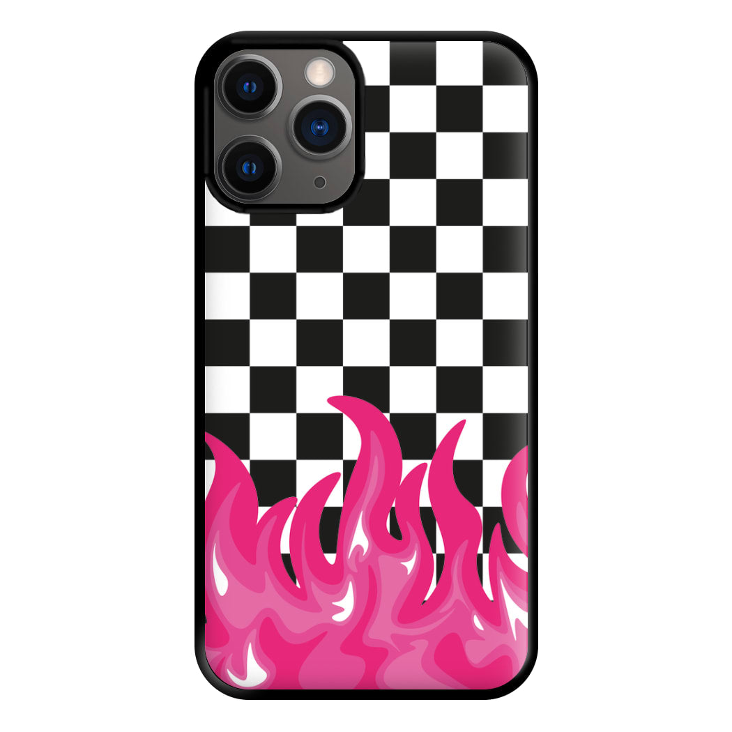 Pink Flame - Skate Aesthetic  Phone Case for iPhone 12 Pro Max