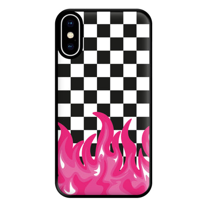 Pink Flame - Skate Aesthetic  Phone Case for iPhone XS Max