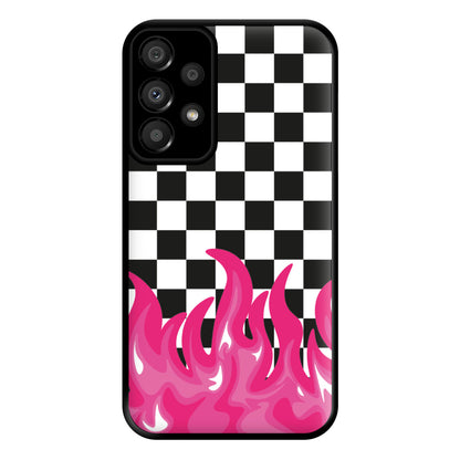 Pink Flame - Skate Aesthetic  Phone Case for Galaxy A33