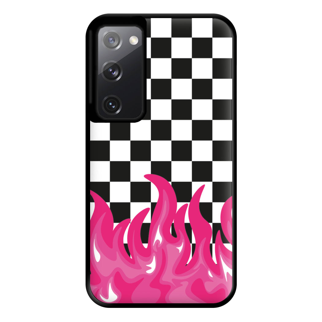 Pink Flame - Skate Aesthetic  Phone Case for Galaxy S20FE