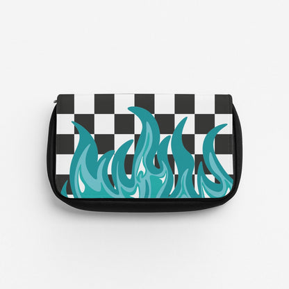 Blue Flame - Skate Aesthetic  Pencil Case