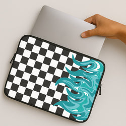 Blue Flame - Skate Aesthetic  MacBook Case