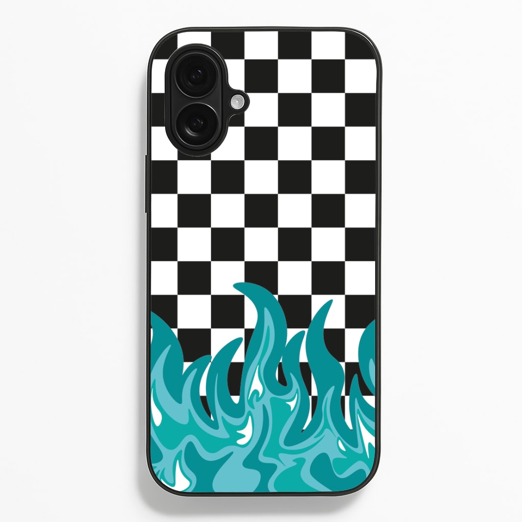 Blue Flame - Skate Aesthetic  Phone Case