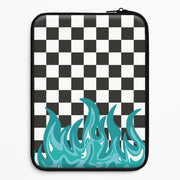 Blue Flame - Skate Aesthetic  Laptop Sleeve 1
