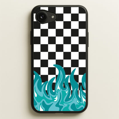 Blue Flame - Skate Aesthetic   - Skate Aesthetic Phone Case for iPhone 16e