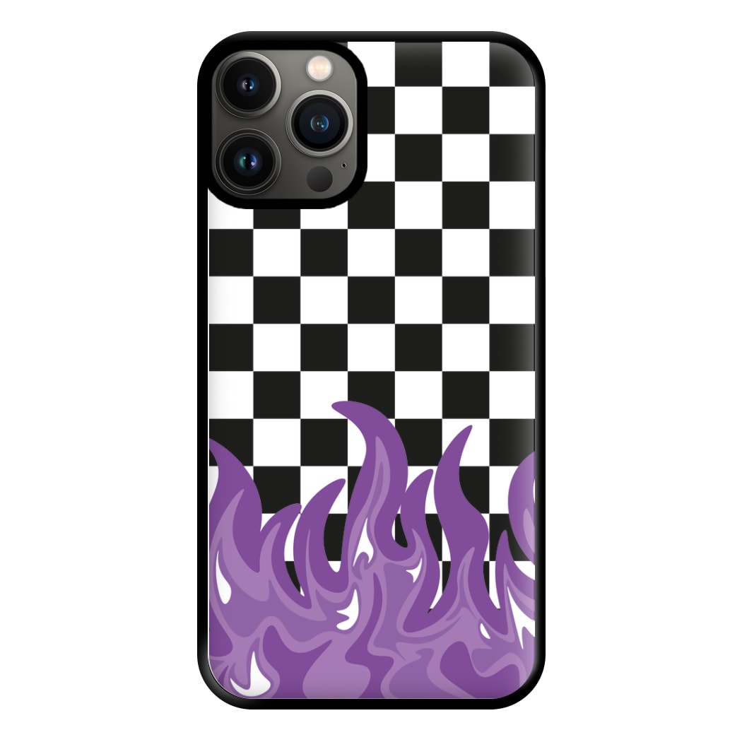 Purple Flame - Skate Aesthetic  Phone Case for iPhone 11 Pro Max