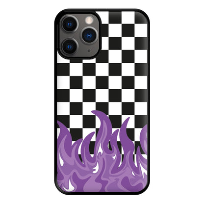 Purple Flame - Skate Aesthetic  Phone Case for iPhone 12 Pro Max