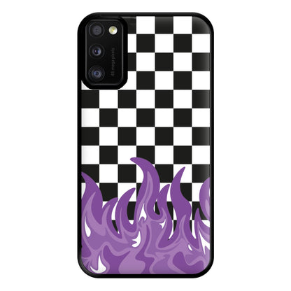 Purple Flame - Skate Aesthetic  Phone Case for Galaxy A41