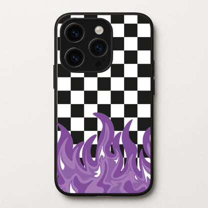 Purple Flame - Skate Aesthetic   - Skate Aesthetic Phone Case for iPhone 14 Pro Max
