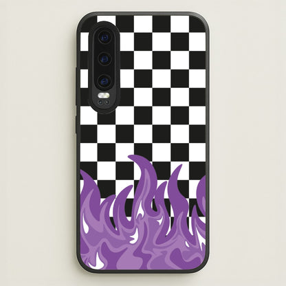 Purple Flame - Skate Aesthetic   - Skate Aesthetic Phone Case for Huawei P30