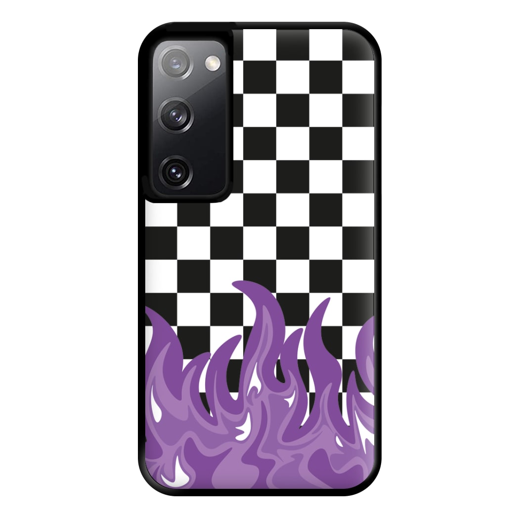 Purple Flame - Skate Aesthetic  Phone Case for Galaxy S20