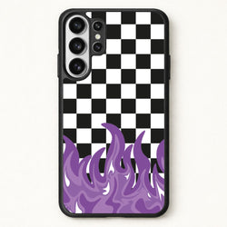 Purple Flame - Skate Aesthetic Phone Case for Galaxy S26 Ultra