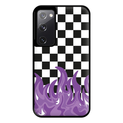 Purple Flame - Skate Aesthetic  Phone Case for Galaxy S20FE