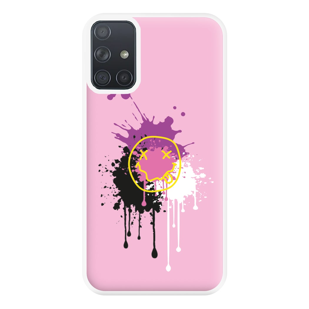 Pink Graffiti - Skate Aesthetic  Phone Case for Galaxy A71