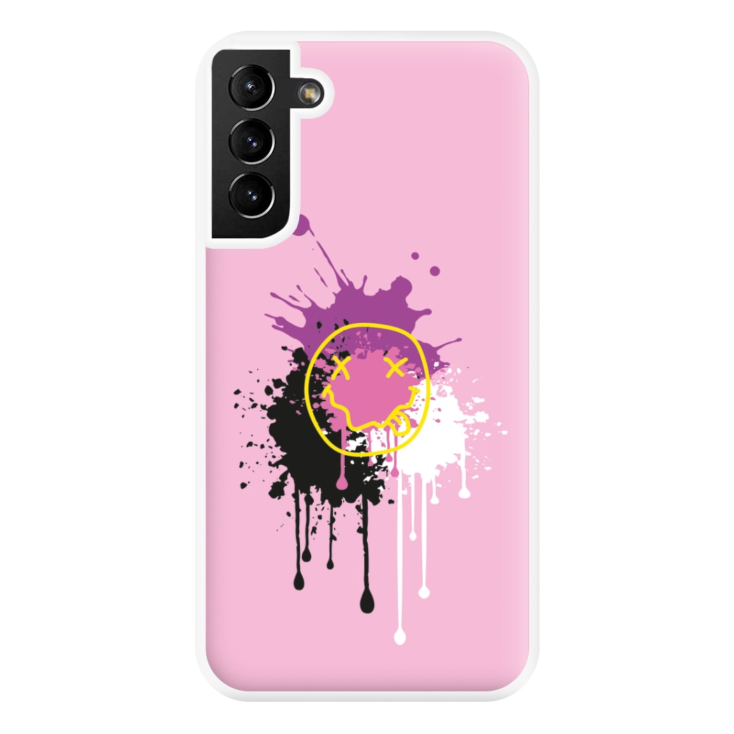 Pink Graffiti - Skate Aesthetic  Phone Case for Galaxy S21 Plus