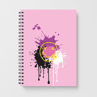 Pink Graffiti - Skate Aesthetic  Notebook