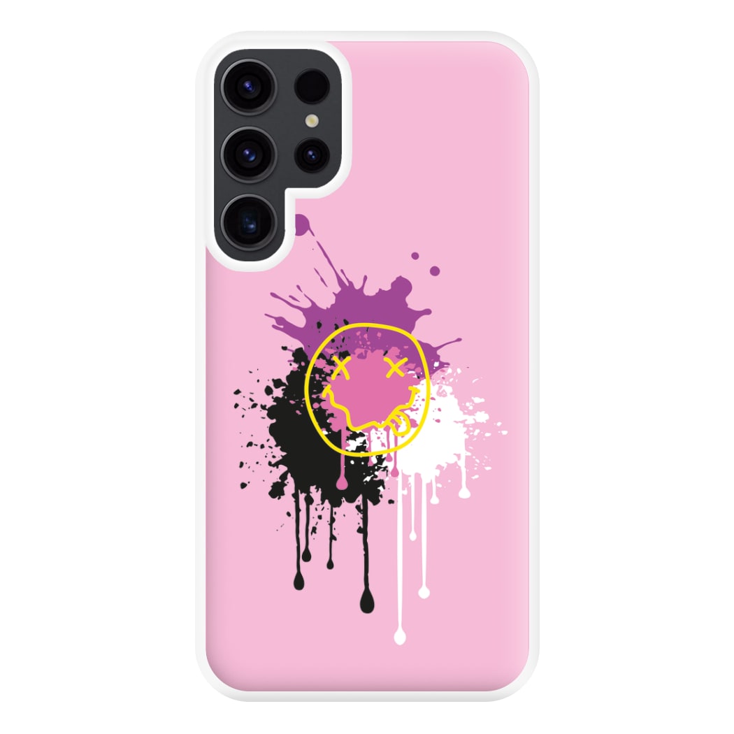 Pink Graffiti - Skate Aesthetic  Phone Case for Galaxy S23 Ultra