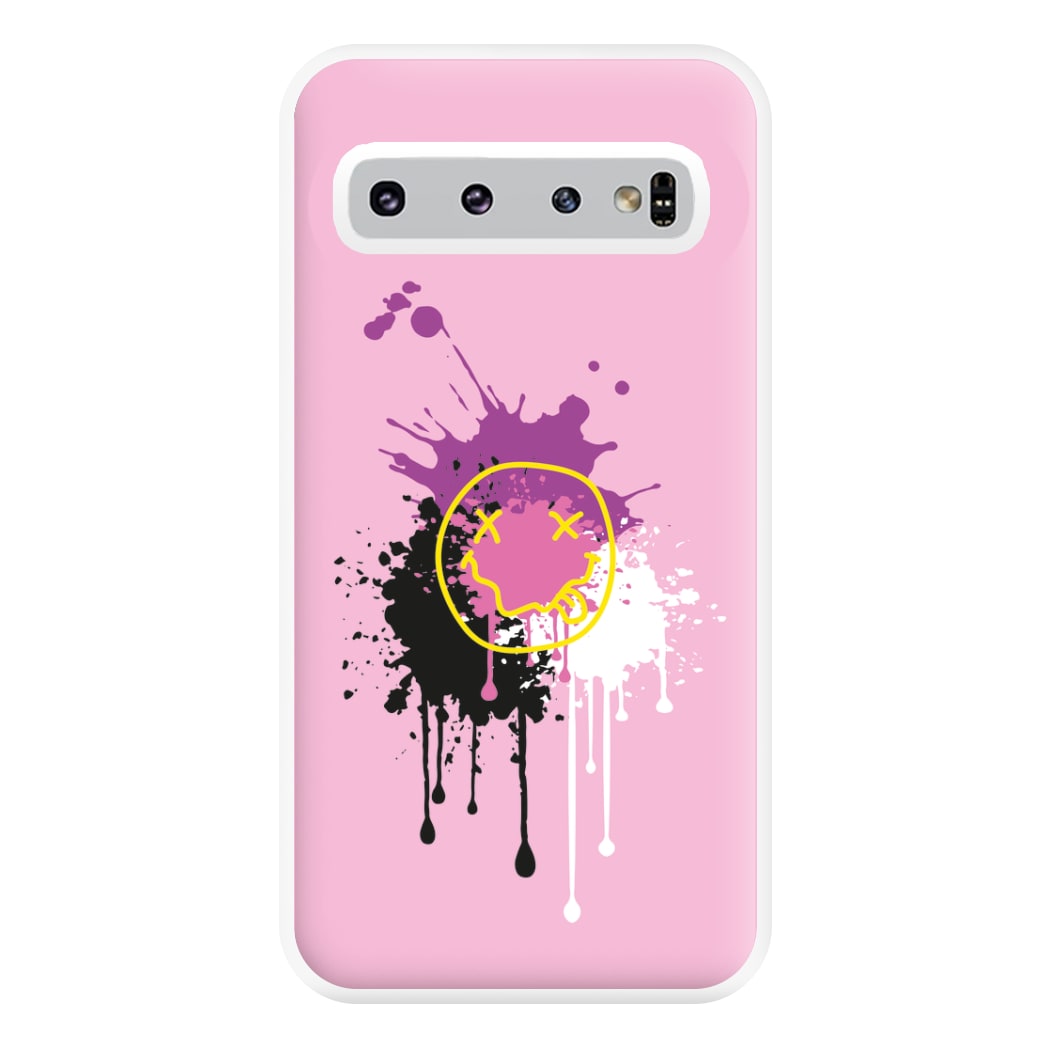 Pink Graffiti - Skate Aesthetic  Phone Case for Galaxy S10 Plus