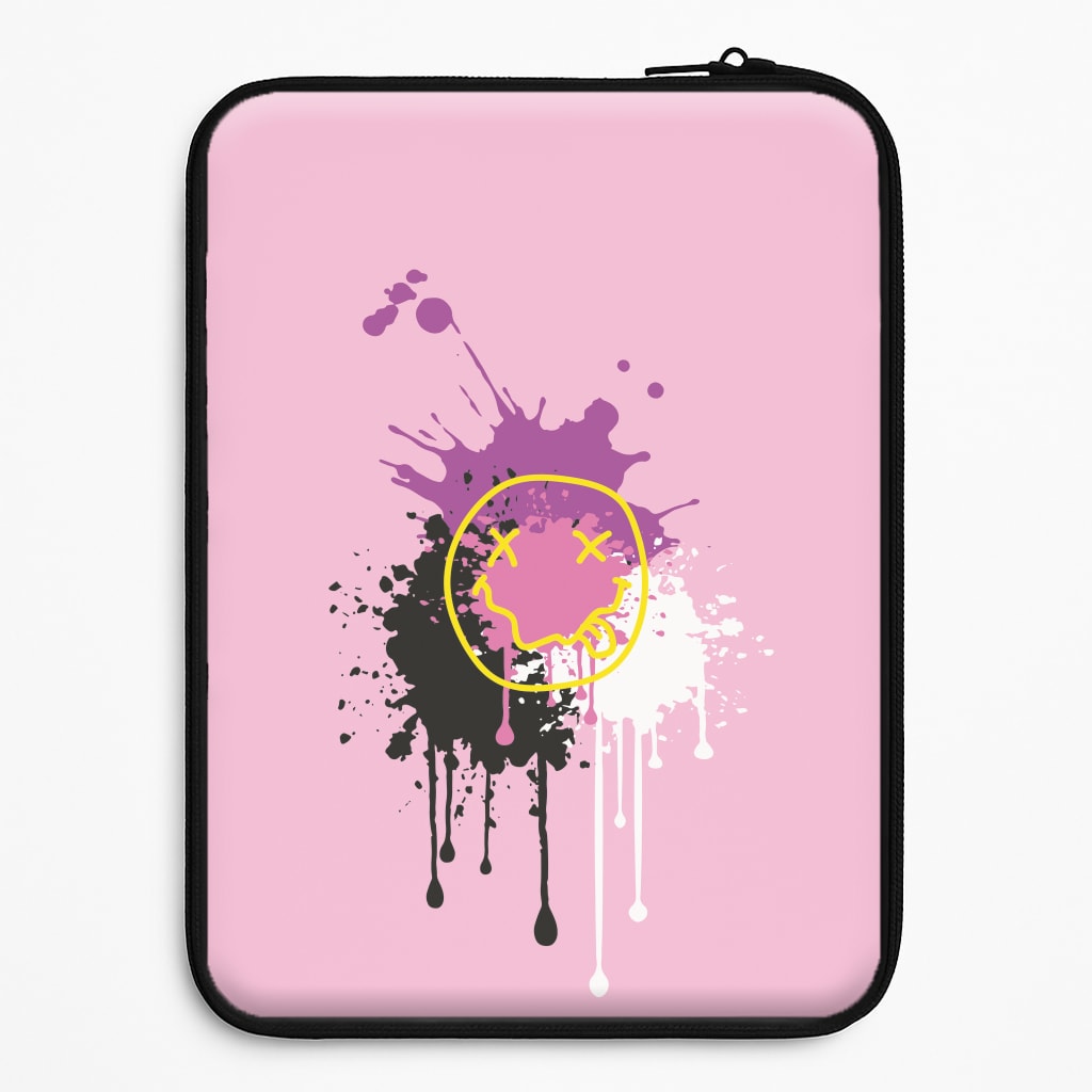 Pink Graffiti - Skate Aesthetic  Laptop Sleeve