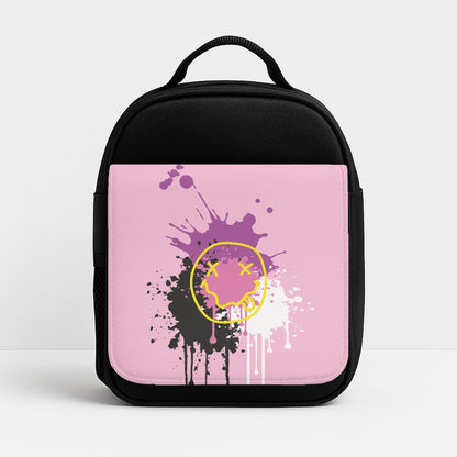 Pink Graffiti - Skate Aesthetic  Insulated Lunchbox