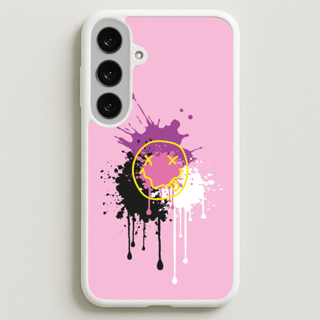 Pink Graffiti - Skate Aesthetic Phone Case for Galaxy S25FE