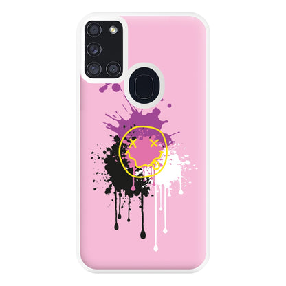 Pink Graffiti - Skate Aesthetic  Phone Case for Galaxy A21s