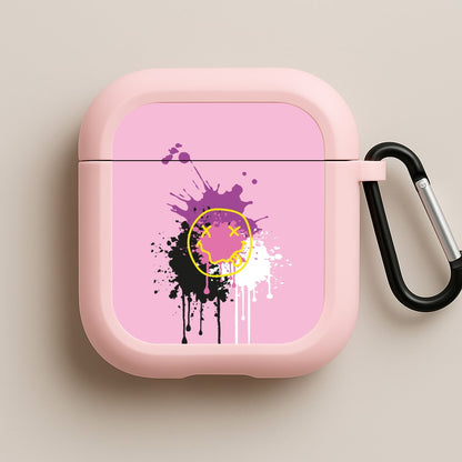 Pink Graffiti - Skate Aesthetic  Pink AirPods Case