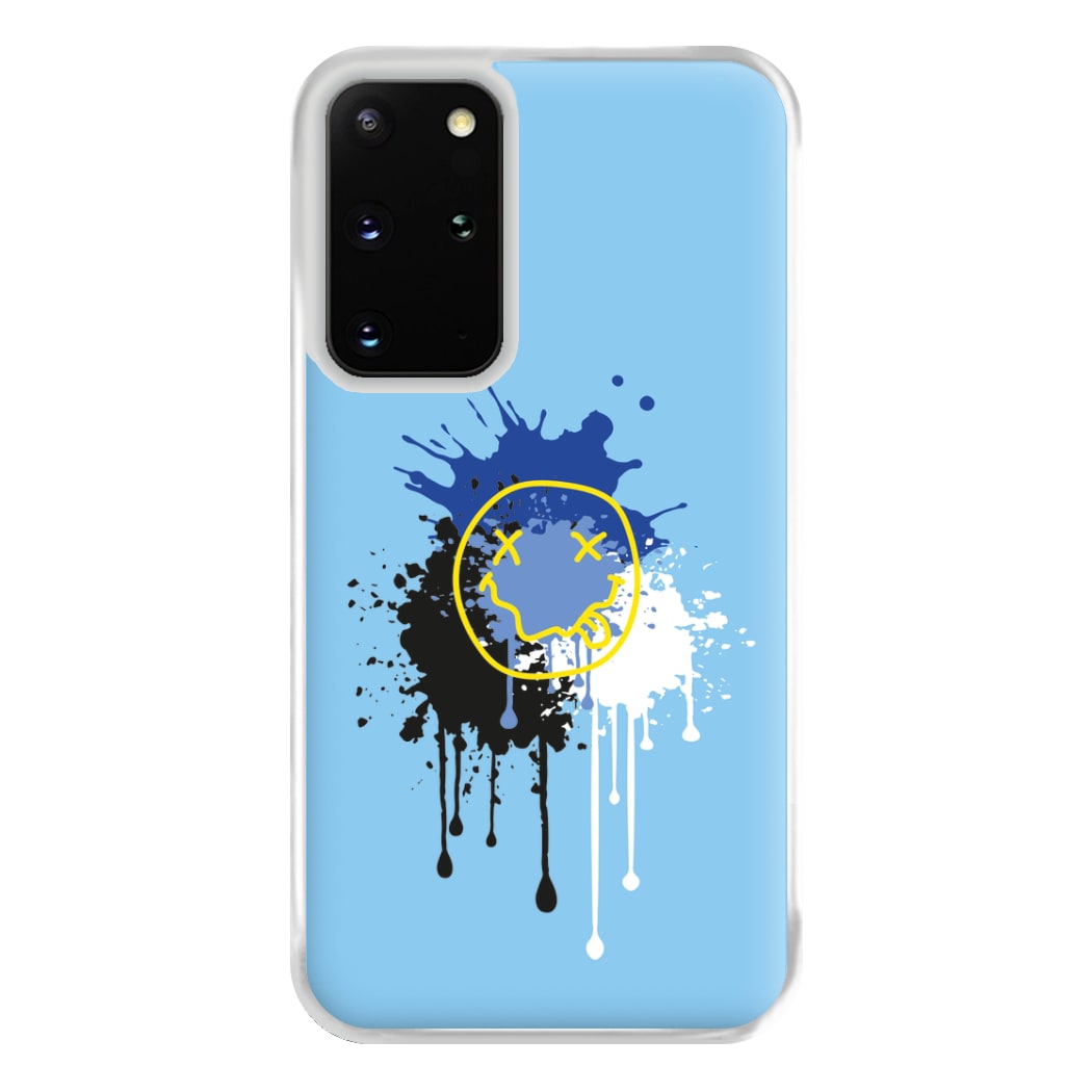 Blue Graffiti - Skate Aesthetic  Phone Case for Galaxy S20 Plus