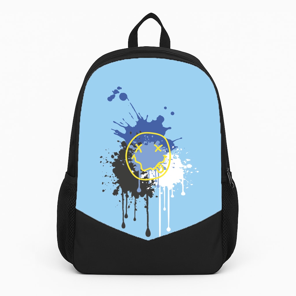 Blue Graffiti - Skate Aesthetic  Backpack