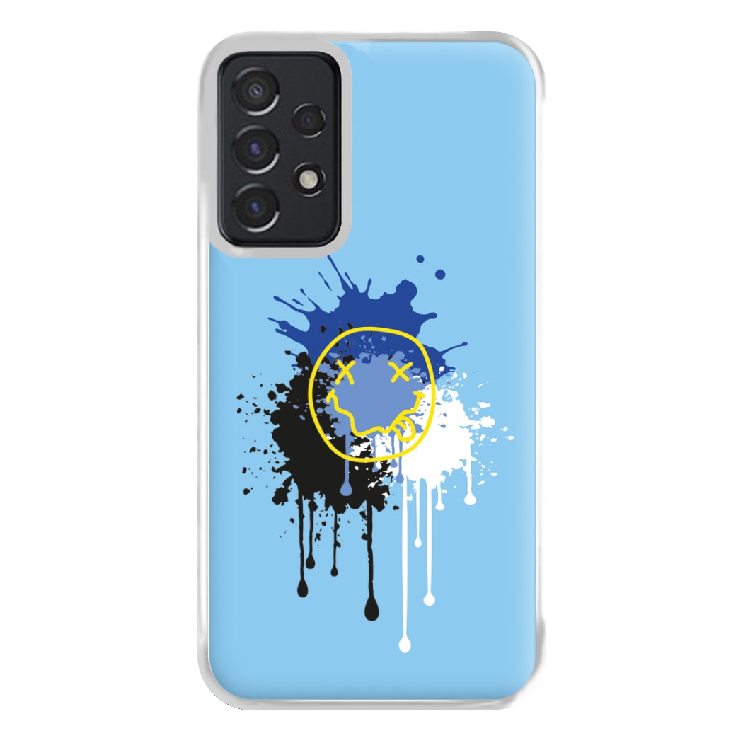 Blue Graffiti - Skate Aesthetic  Phone Case for Galaxy A52 / A52s