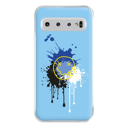 Blue Graffiti - Skate Aesthetic  Phone Case for Galaxy S10 Plus