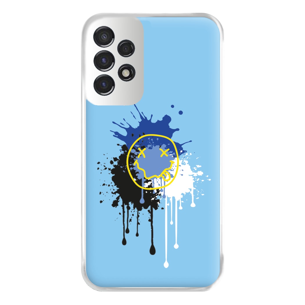 Blue Graffiti - Skate Aesthetic  Phone Case for Galaxy A53