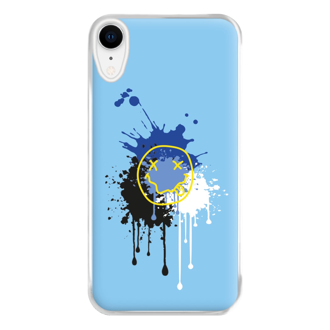 Blue Graffiti - Skate Aesthetic  Phone Case for iPhone XR