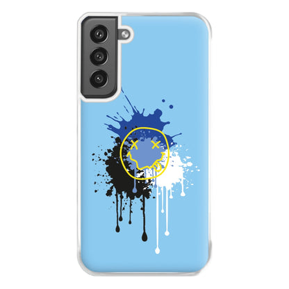 Blue Graffiti - Skate Aesthetic  Phone Case for Galaxy S21FE