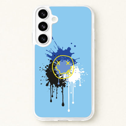 Blue Graffiti - Skate Aesthetic Phone Case for Galaxy S26
