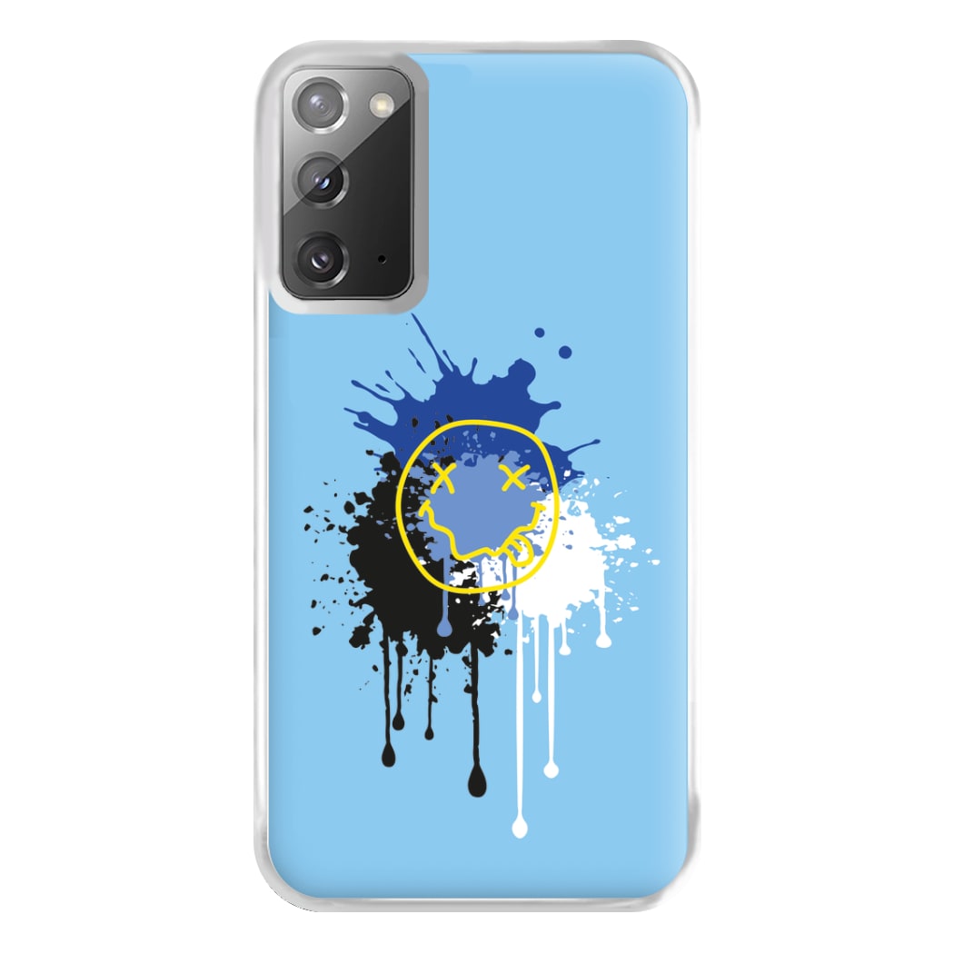 Blue Graffiti - Skate Aesthetic  Phone Case for Galaxy Note 20 Ultra