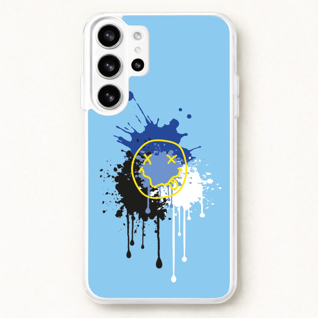 Blue Graffiti - Skate Aesthetic Phone Case for Galaxy S26 Ultra